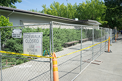 Calaveras Hall demolition