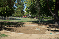 Campus Grove finished curbs